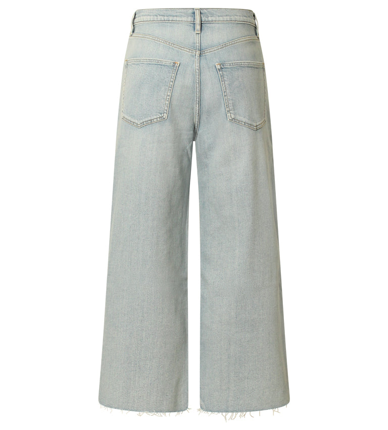 SILVER JEANS | Be Easy Wide Leg Crop | HDR108 Malaga
