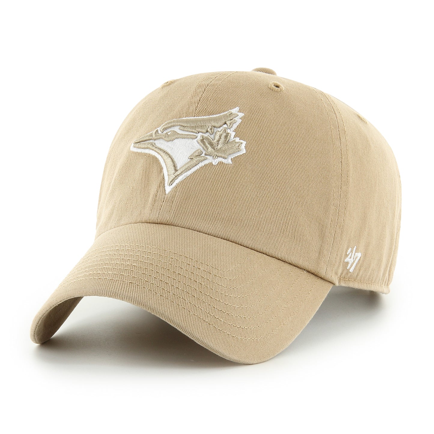 47 Brand MLB Blue Jays Clean Up Hat | Khaki