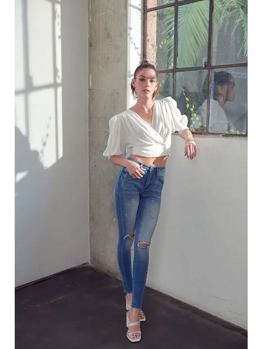 KAN CAN | Rylee High Rise Skinny Jean