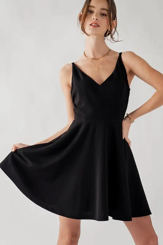 Bella Backless V Dress