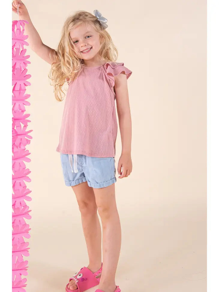 Des Ruffle Top