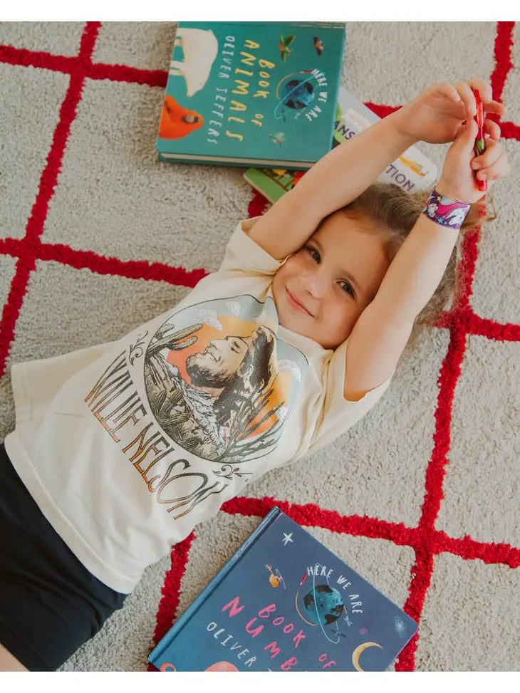 Willie Nelson In The Sky Graphic T-Shirt