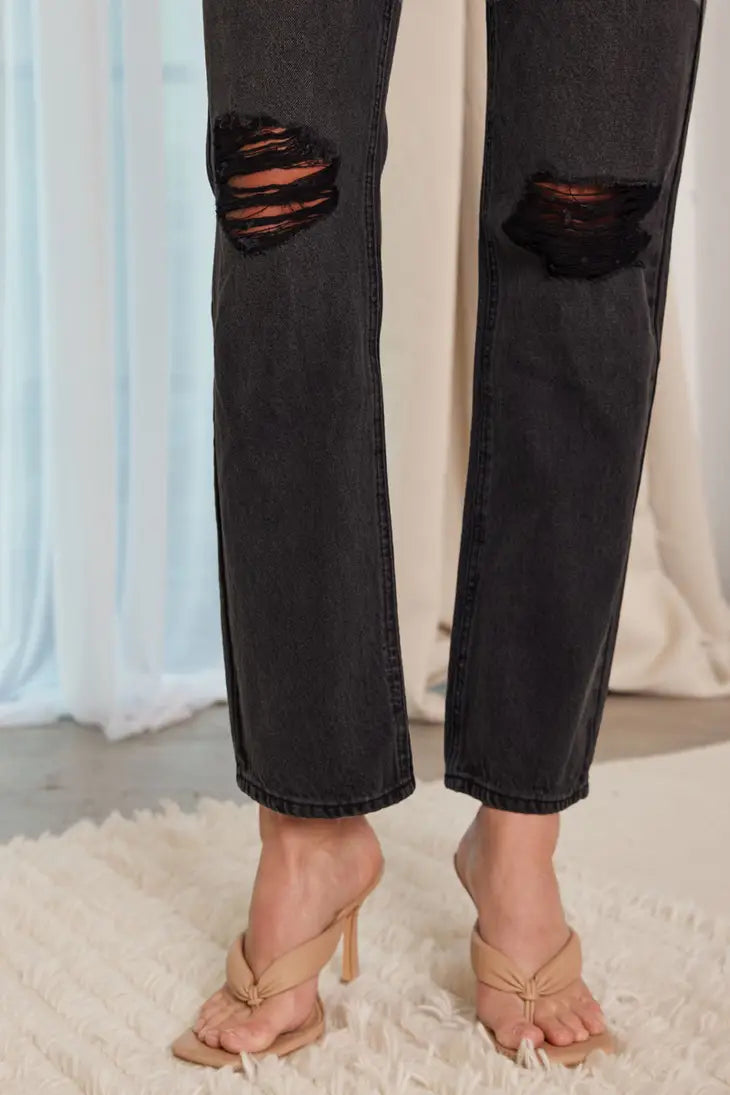 KAN CAN - Kenzie High Rise Boyfriend Jean