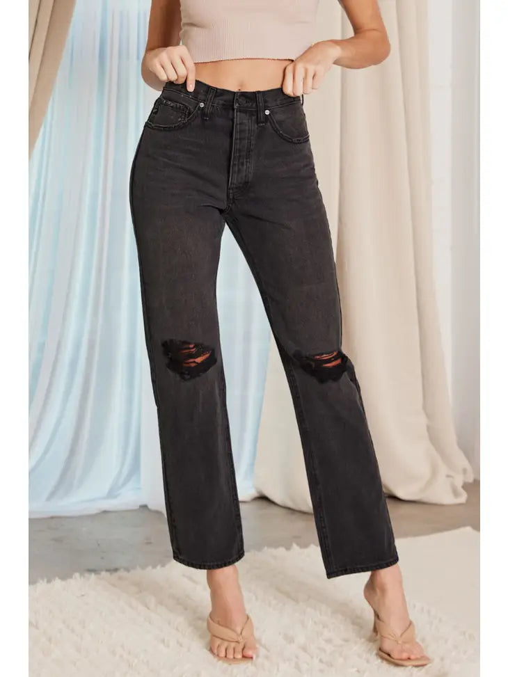 KAN CAN - Kenzie High Rise Boyfriend Jean
