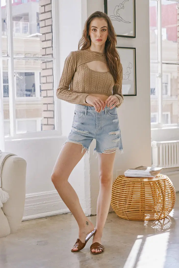 Becky 90's Boyfriend Short
