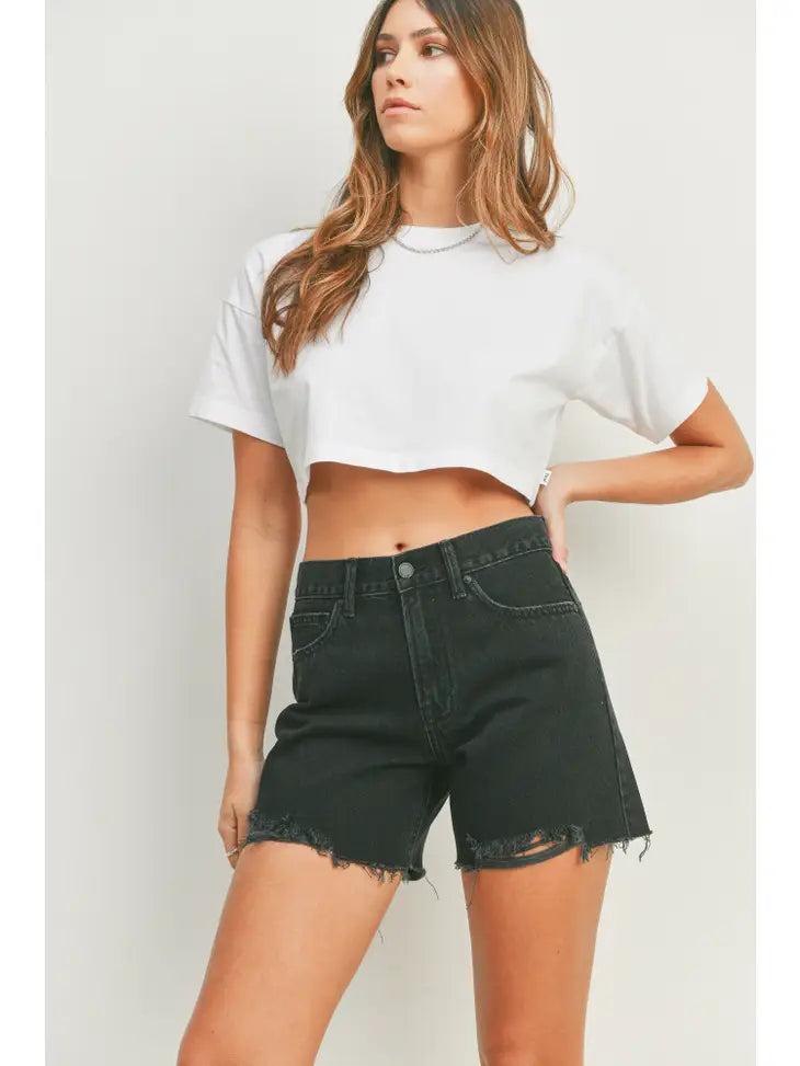 Scout High Rise Boyfriend Short | 2 Colour Options