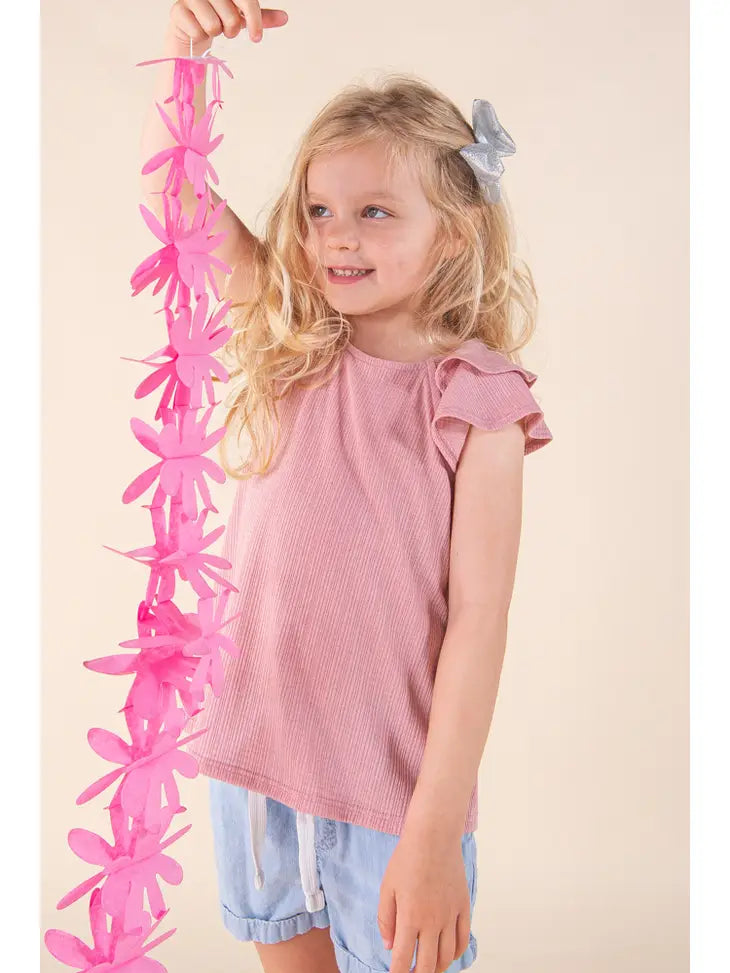 Des Ruffle Top