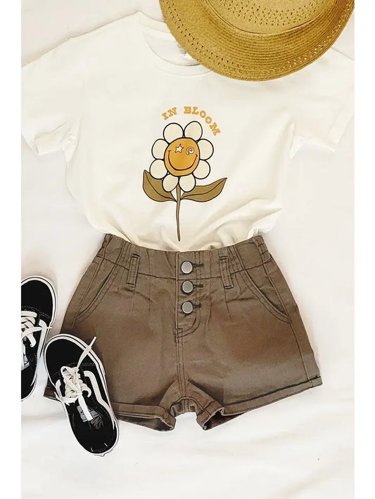 Gaby High Waisted Paper Bag Shorts | 2 Colour Options