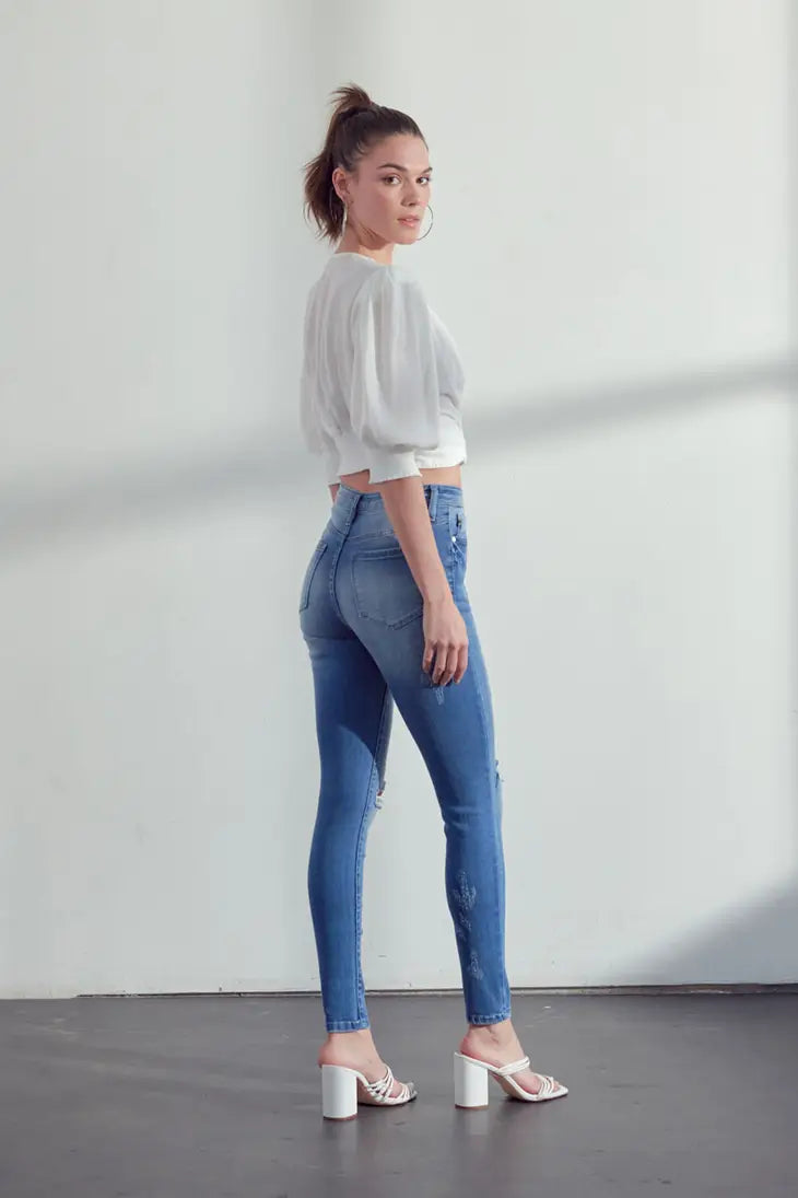 KAN CAN | Rylee High Rise Skinny Jean