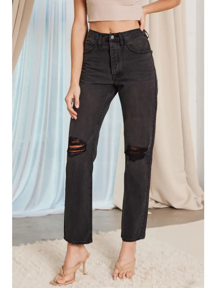 KAN CAN - Kenzie High Rise Boyfriend Jean