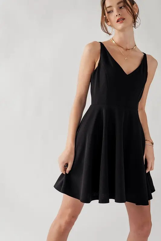 Bella Backless V Dress