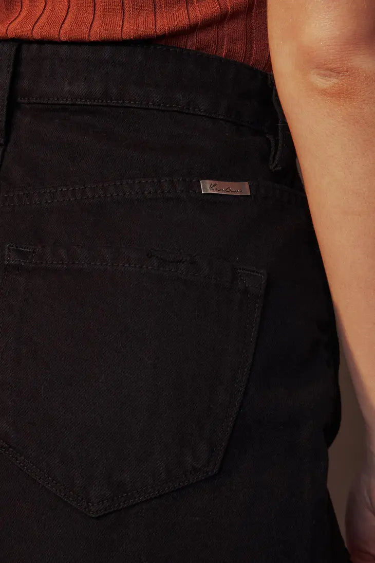 KAN CAN | Zoey High Rise Mom Short