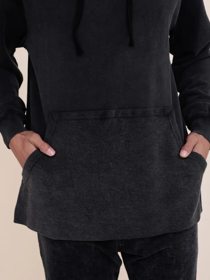 Mineral Wash Hoodie | Oversized Fit