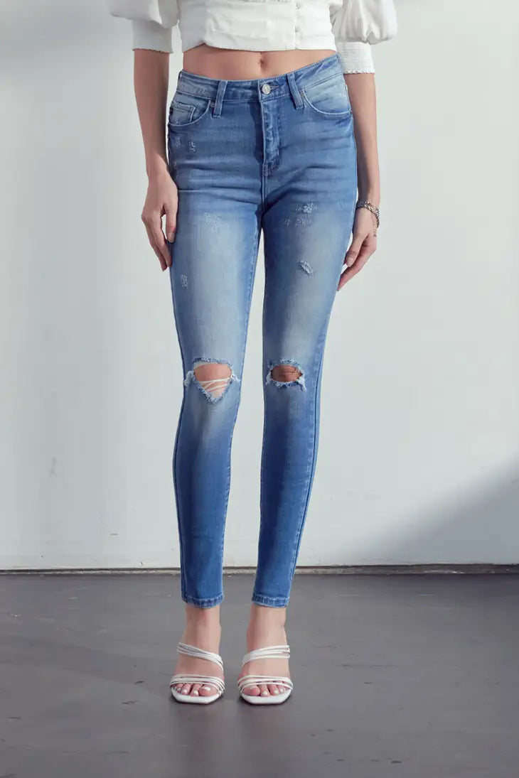KAN CAN | Rylee High Rise Skinny Jean