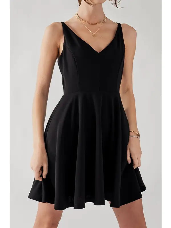 Bella Backless V Dress