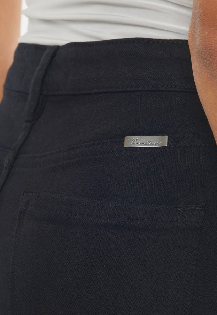 Hazel High Rise Shorts Black