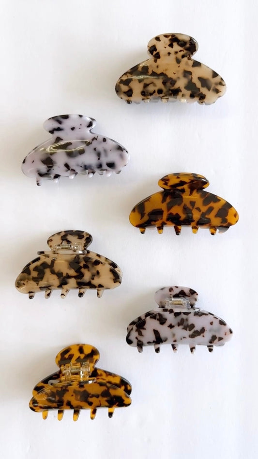 Tortoise Hair Clip | 3 Colour Options