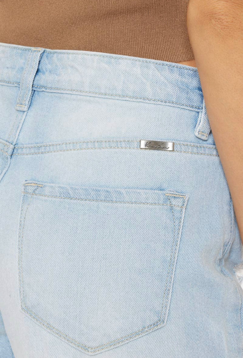 KAN CAN | Jessa High Rise Short LT Wash