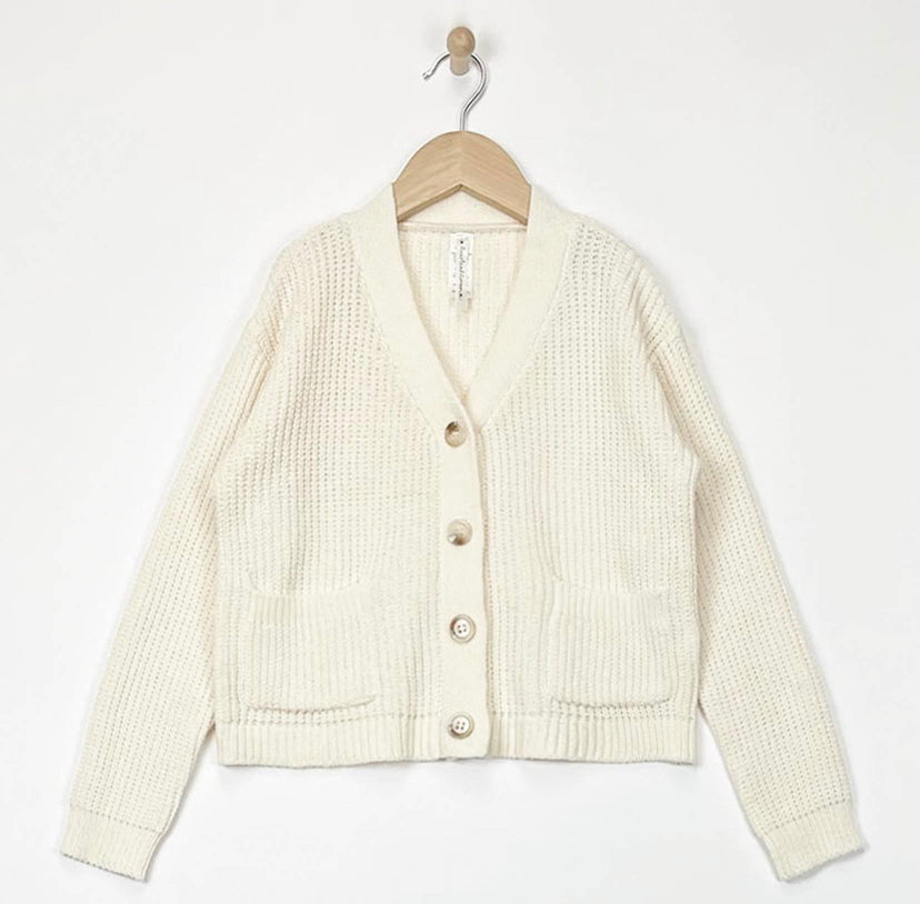 Cinder Button Down Cardigan