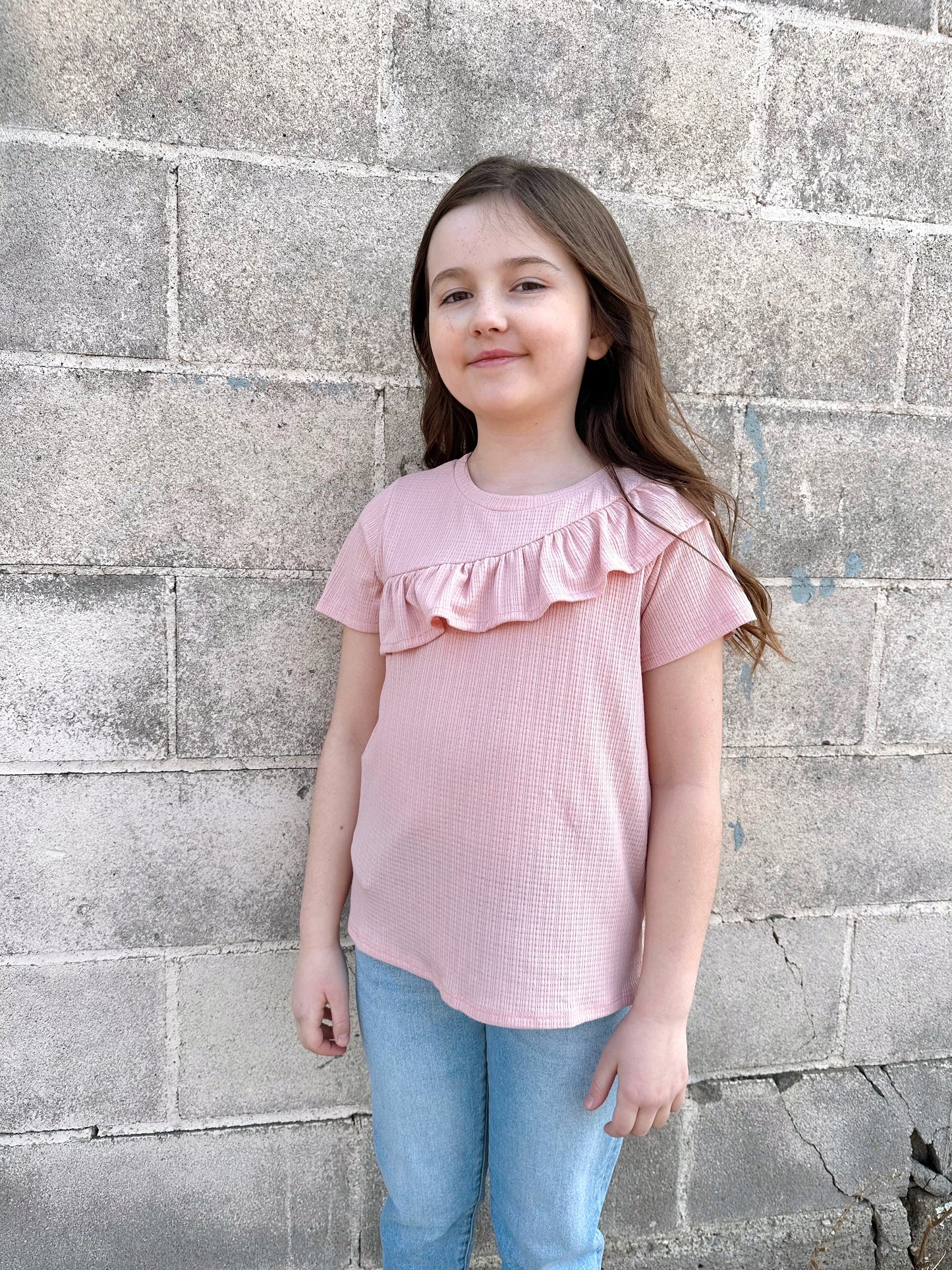 Skye Ruffle Knit Top