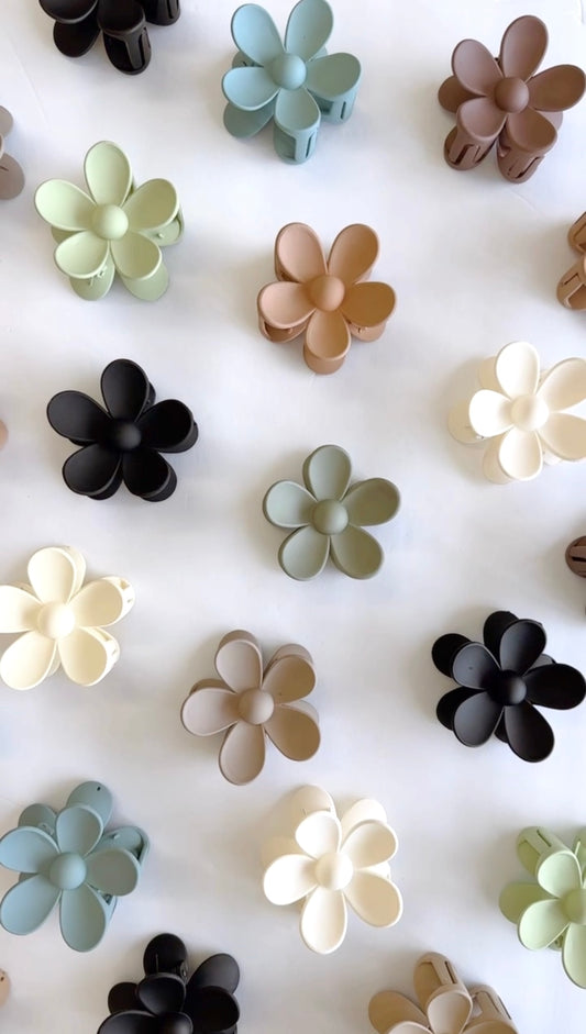 Flower Hair Clip | Multiple Colour Options