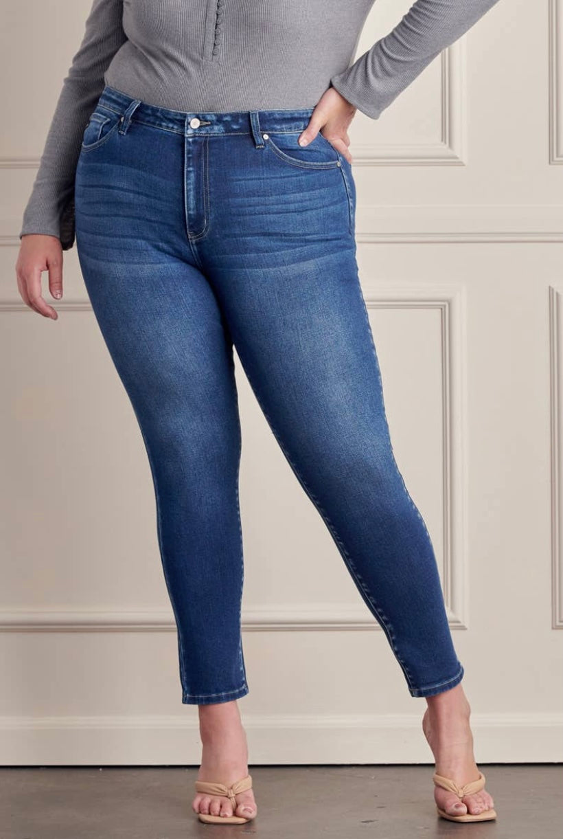 KAN CAN - PLUS SIZING - Polly High Rise Skinny