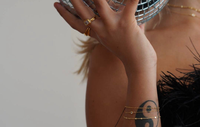 Golden Chain Bracelet