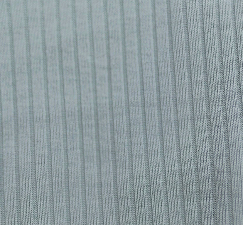 Ribbed Zipper Onesie