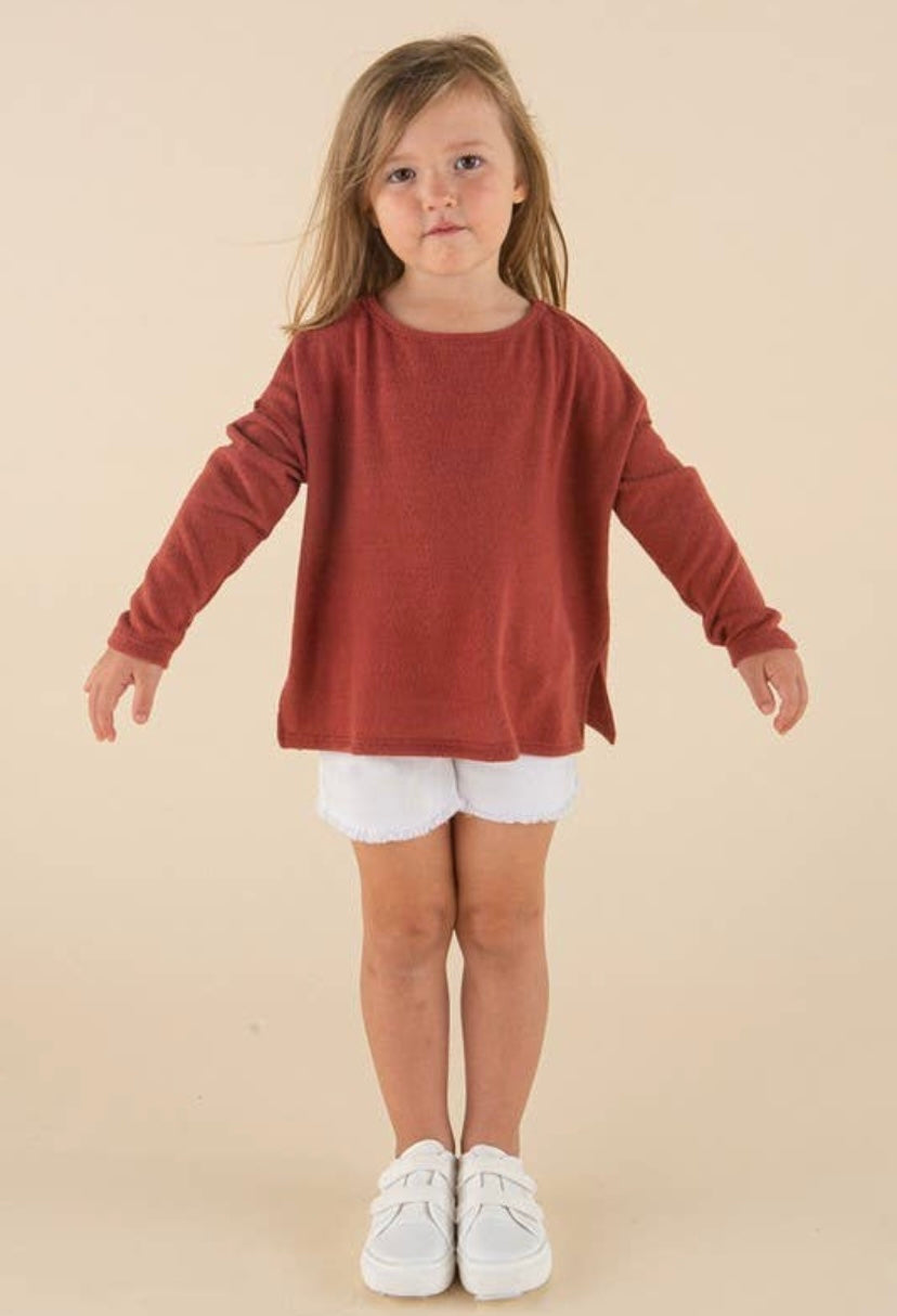 Stella Brushed Long Sleeve Top