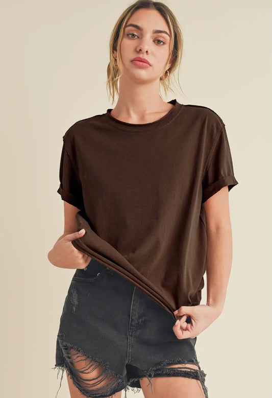 Bex Tee | Brown