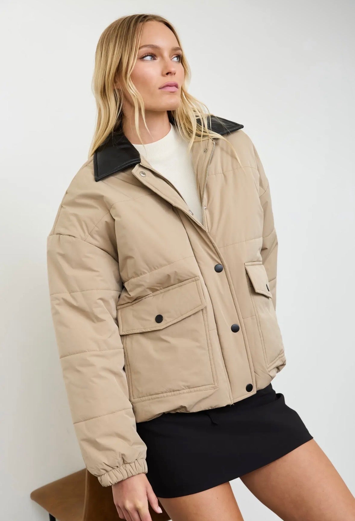 Bristol Puffer Jacket | Toffee
