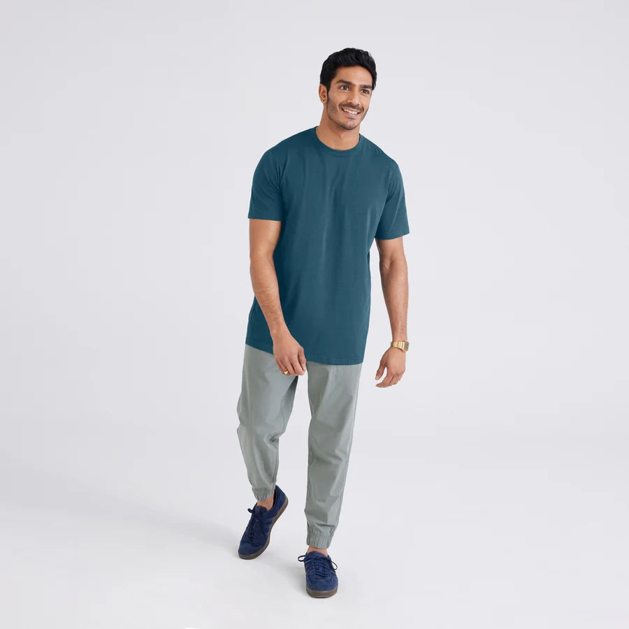 SAXX - Drop temp Cool Cotton Short Sleeve Crew | 2 Colour Options