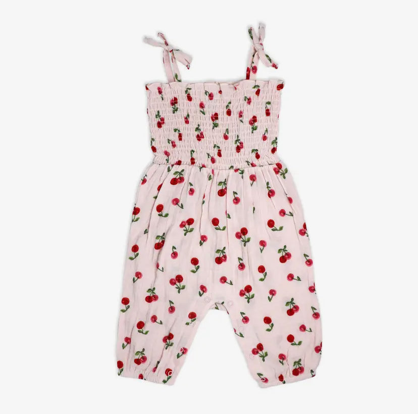 Cherry 2 Piece Jumpsuit Set
