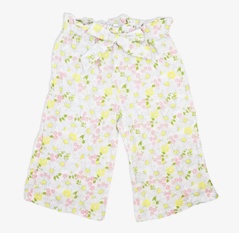 Pink Floral 3 Piece Pant Set
