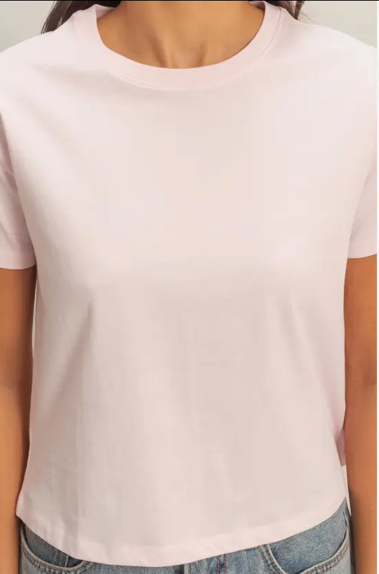 Jensen Cotton T-Shirt | Soft Pink