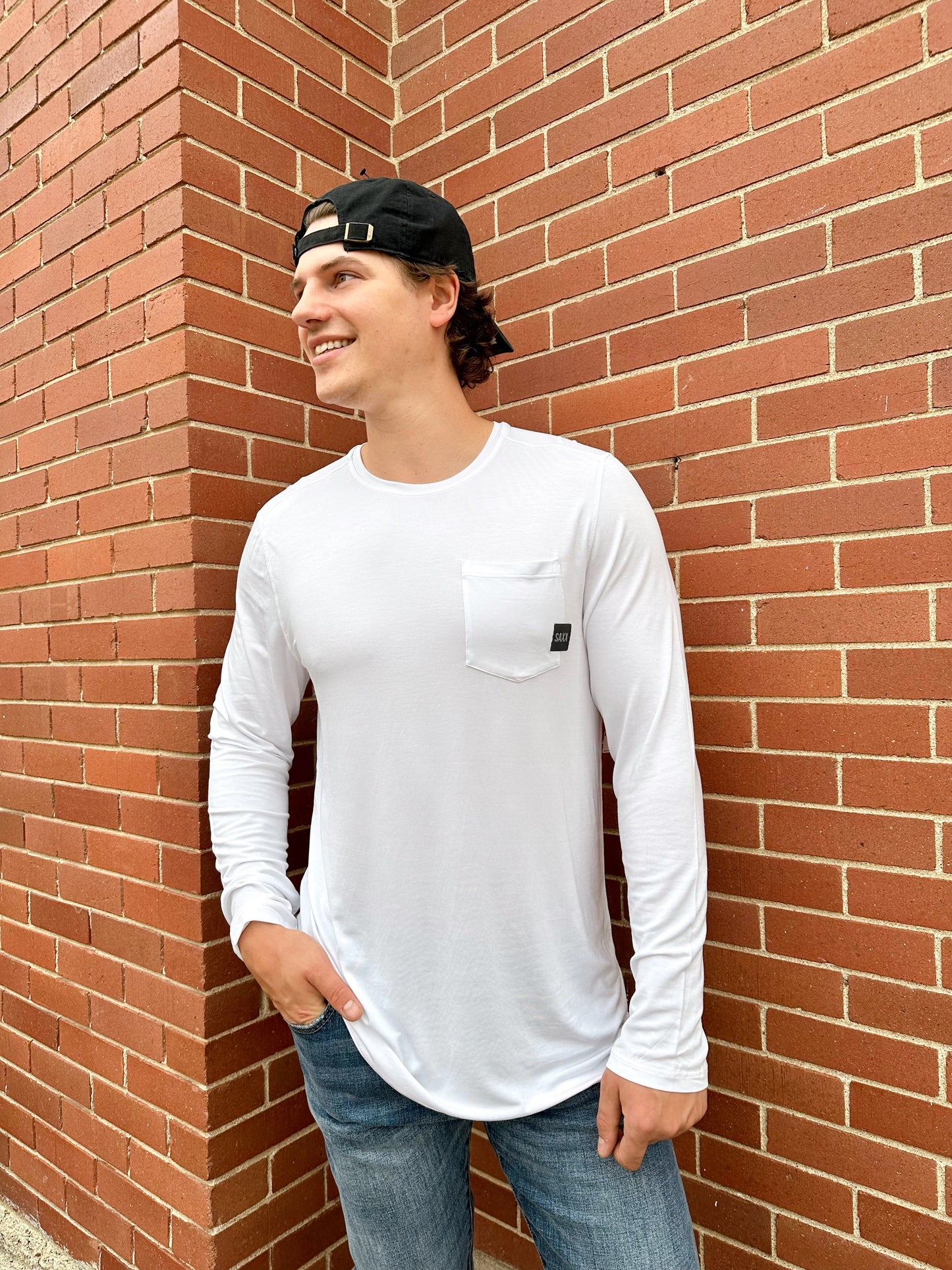 SAXX - Sleepwalker Long Sleeve Pocket Tee - 3 Colour Options