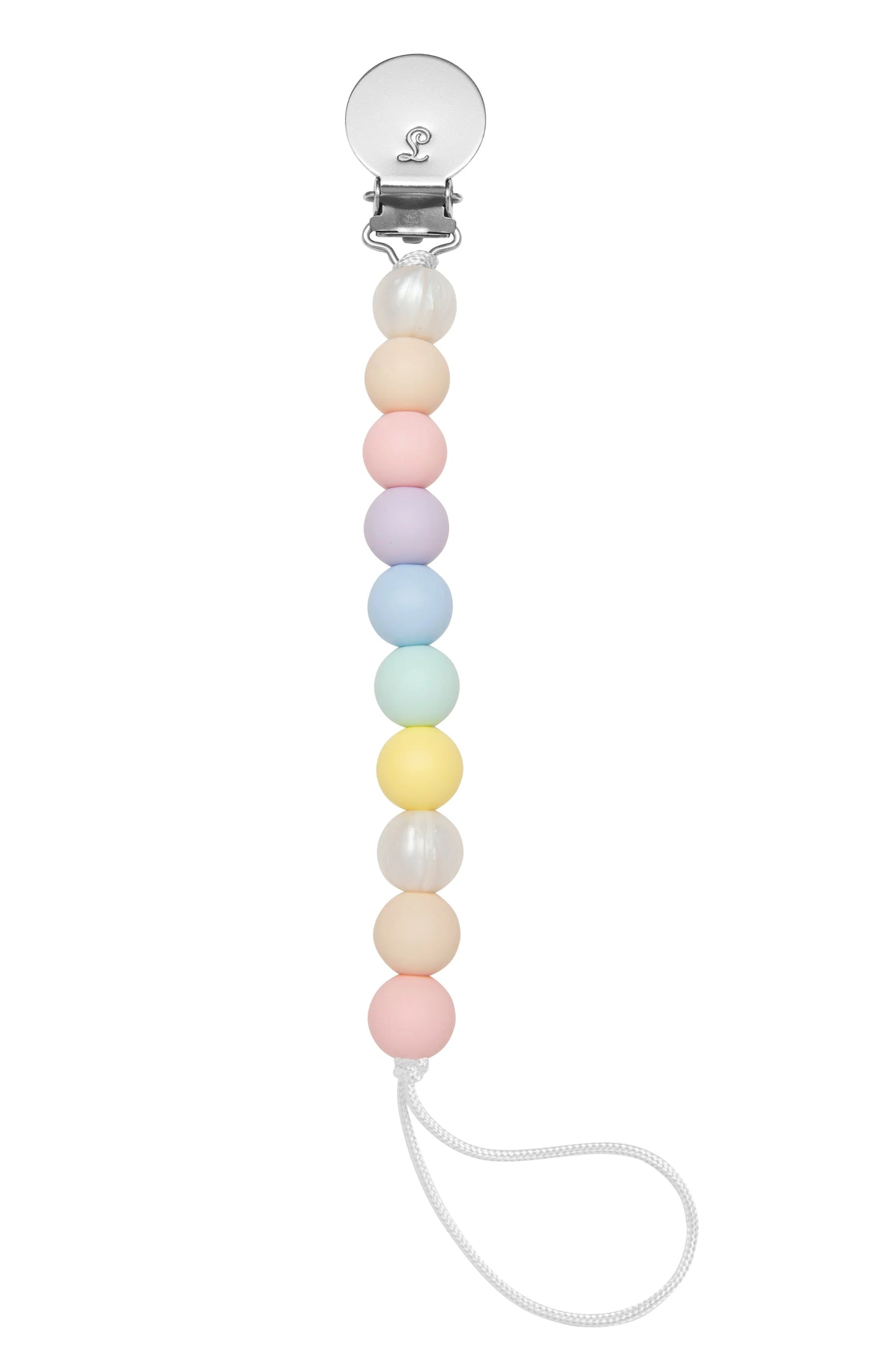 LOULOU LOLLIPOP | Silicone Pacifier Clip | Cotton Candy