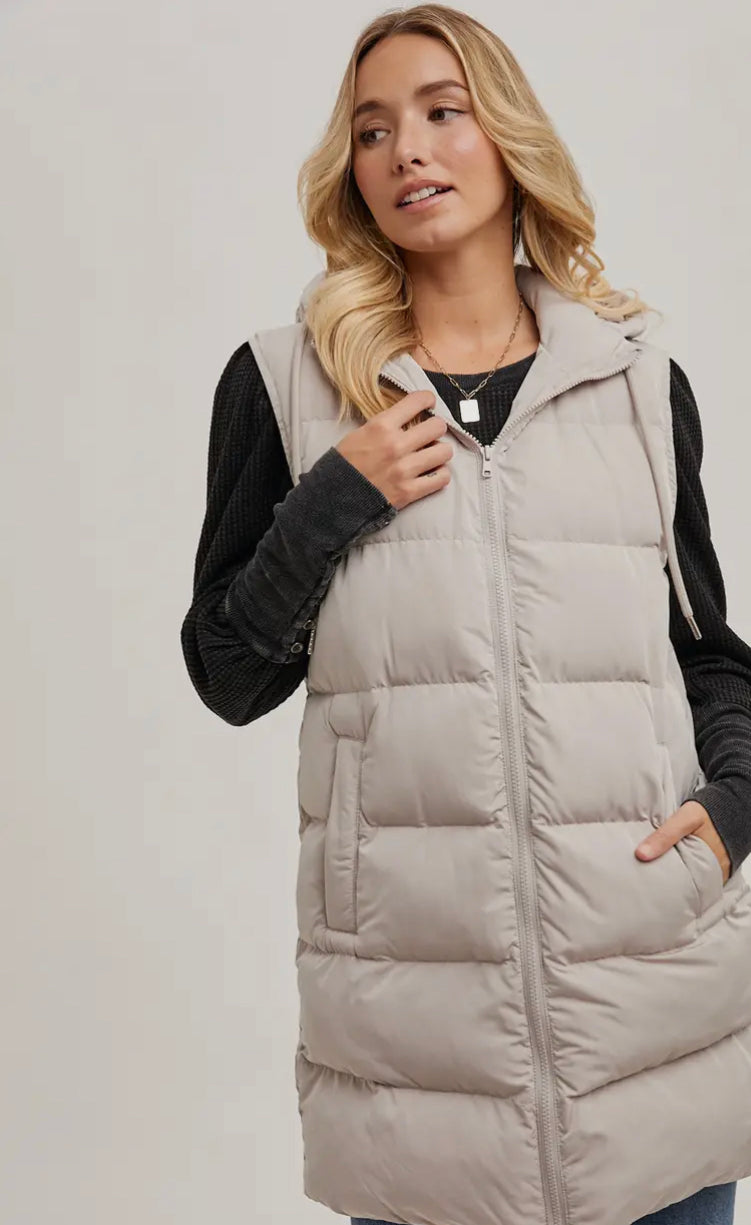 Alta Hooded Puffer Vest