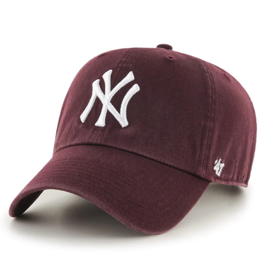 47 Brand | New York Yankees Hat | Dark Maroon