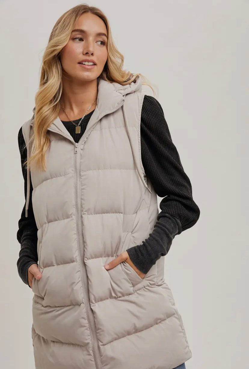 Alta Hooded Puffer Vest