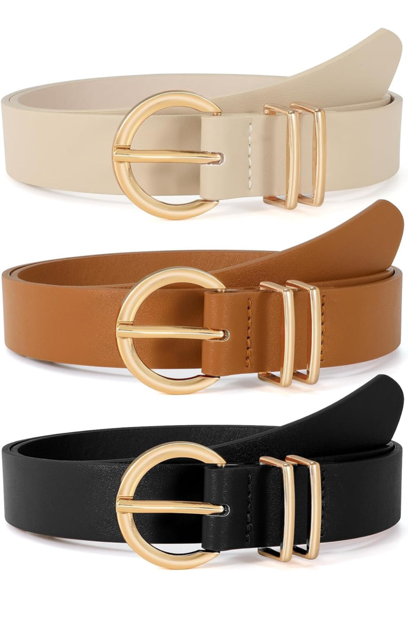 Sisco Faux Leather Belt | 2 Colour Options