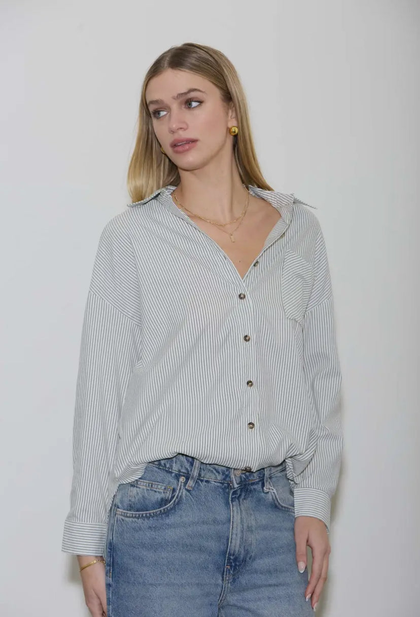 Townes Collared Shirt | Ivory