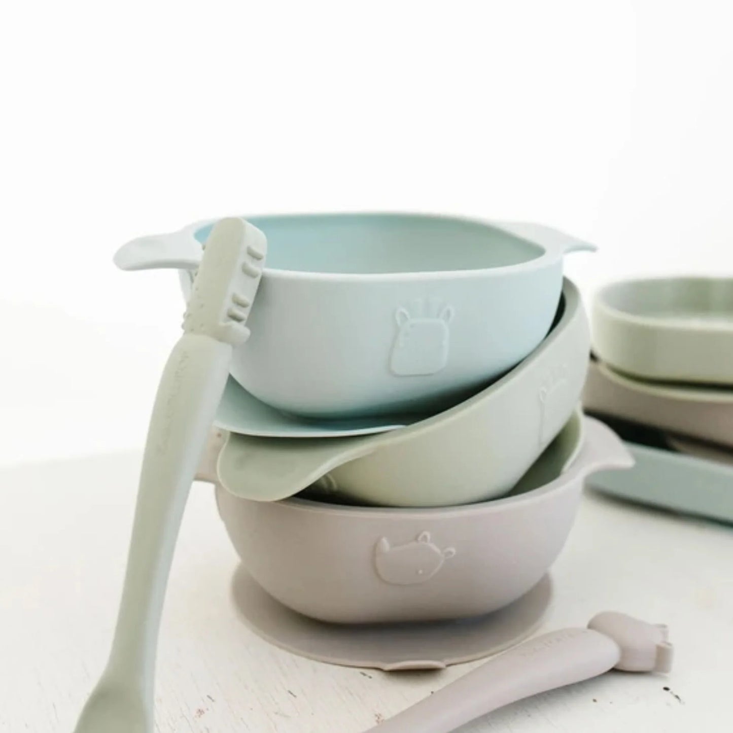 LOULOU LOLLIPOP | Born To Be Wild Silicone Snack Bowl | Multiple Colour Options