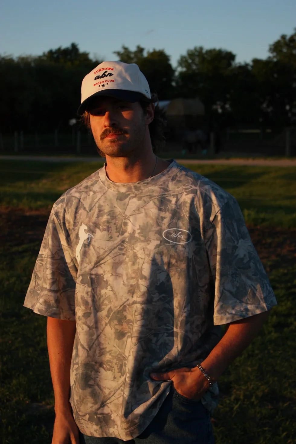 ABN Camo Bronc Tee