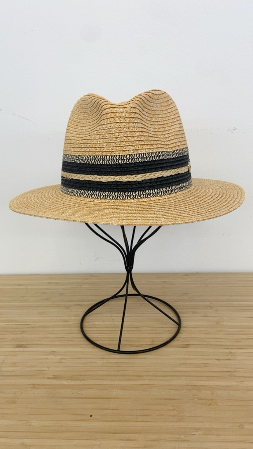 Alba Sun Hat | Charcoal Band