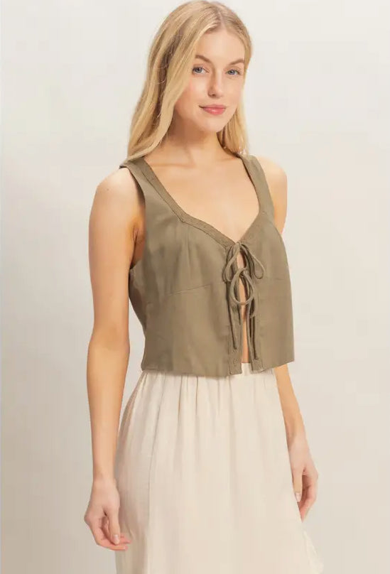 Dessy Top | Olive