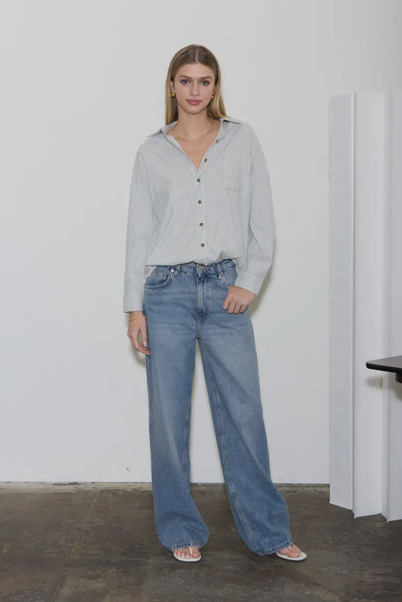 Townes Collared Shirt | Ivory