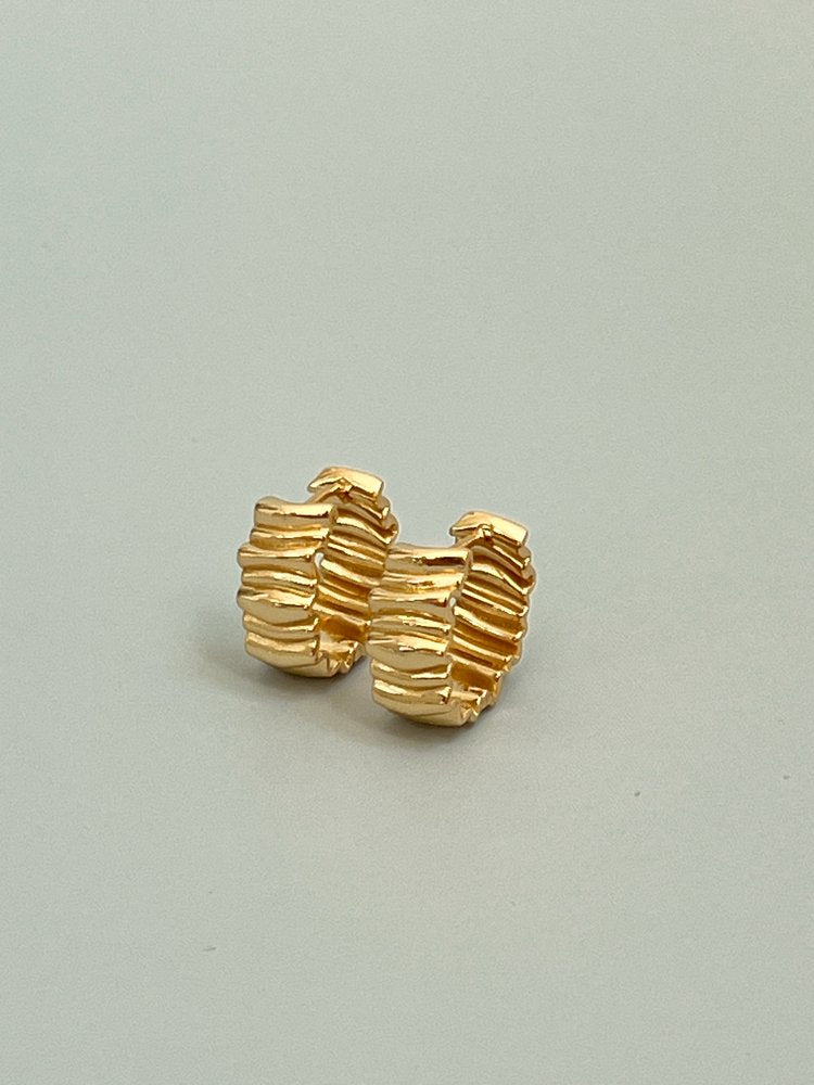 12/12 STUDIOS | Eva Ridged Hoops