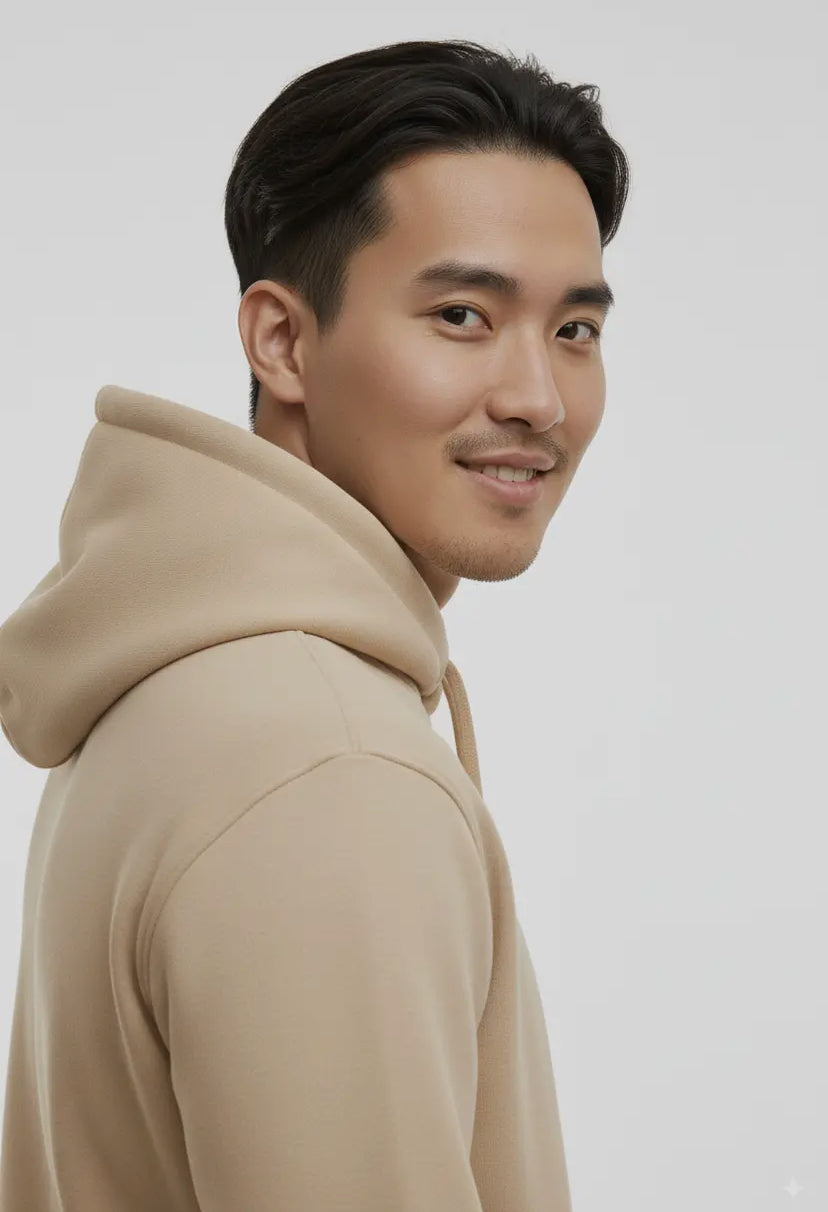 Booker Fleece Hoodie | Sand