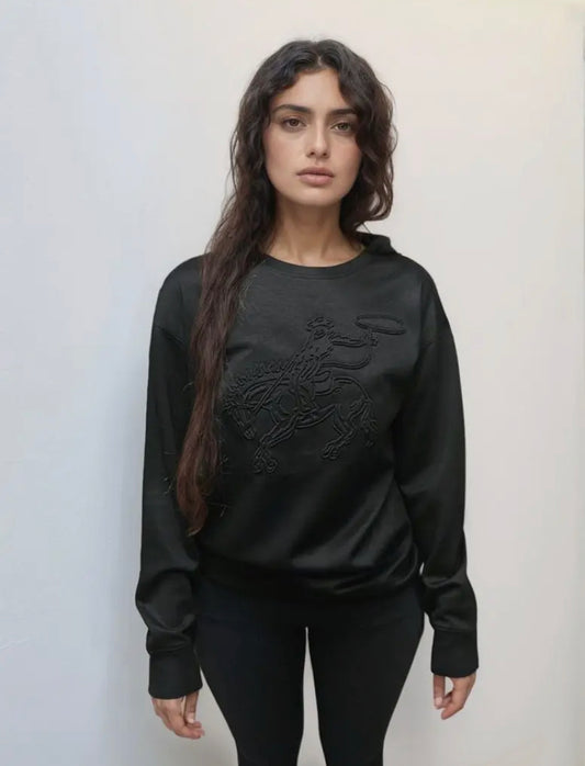 Buckin' Horse Embossed Sweatshirt